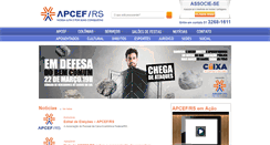 Desktop Screenshot of apcefrs.org.br